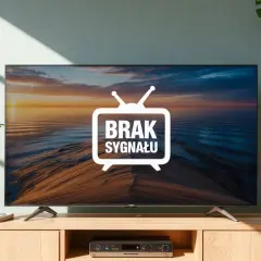 Co oznacza brak sygnału w telewizorze i jak to naprawić?