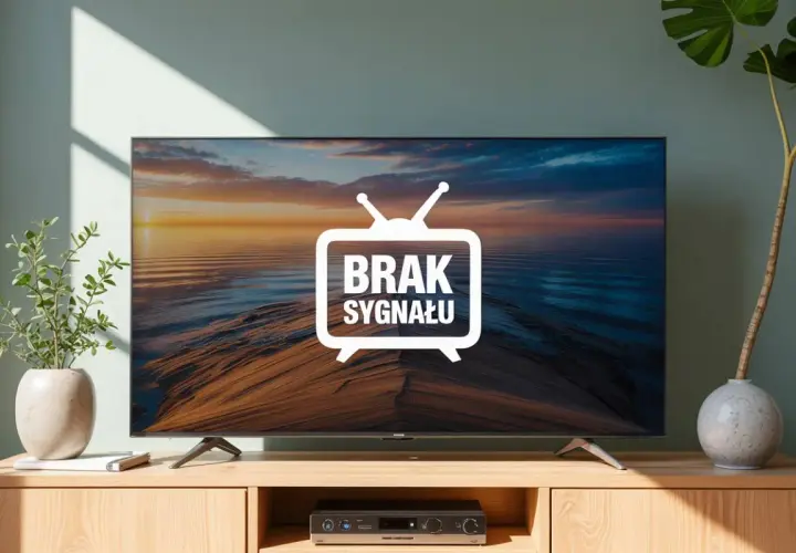 Co oznacza brak sygnału w telewizorze i jak to naprawić?