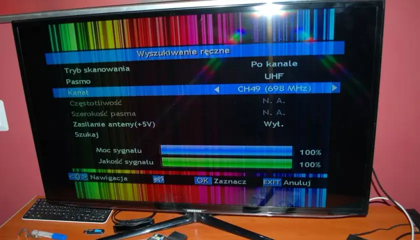 Jak włączyć zasilanie anteny w telewizorze Samsung i poprawić sygnał