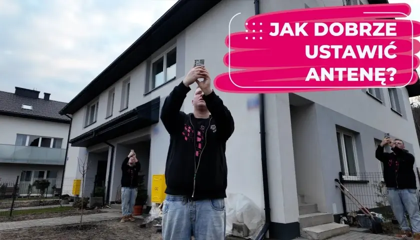 Jak ustawić antenę LTE Play, aby uniknąć słabego sygnału?