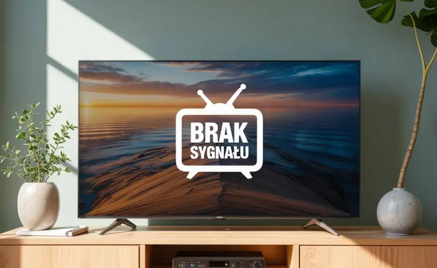 Co oznacza brak sygnału w telewizorze i jak to naprawić?