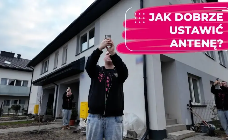 Jak ustawić antenę LTE Play, aby uniknąć słabego sygnału?